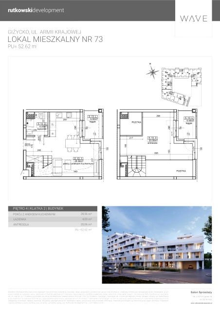 Mieszkanie Śródmieście, ul. Armii Krajowej 1