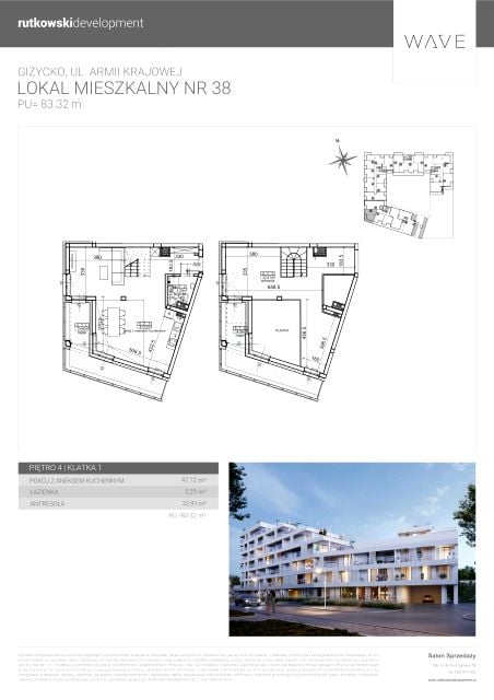 Mieszkanie Śródmieście, ul. Armii Krajowej 1
