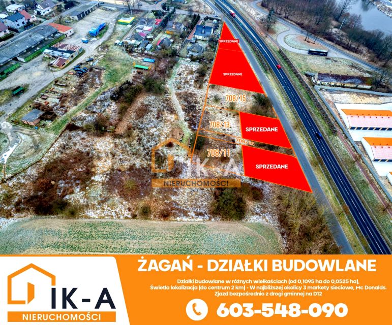 Działka Żagań