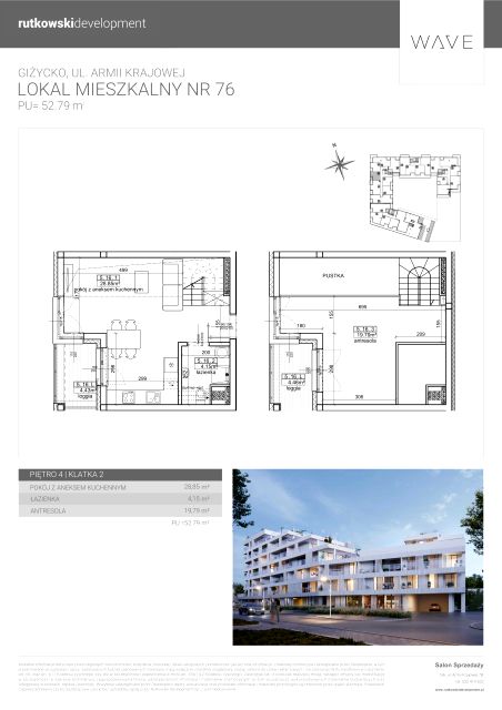Mieszkanie Śródmieście, ul. Armii Krajowej 1