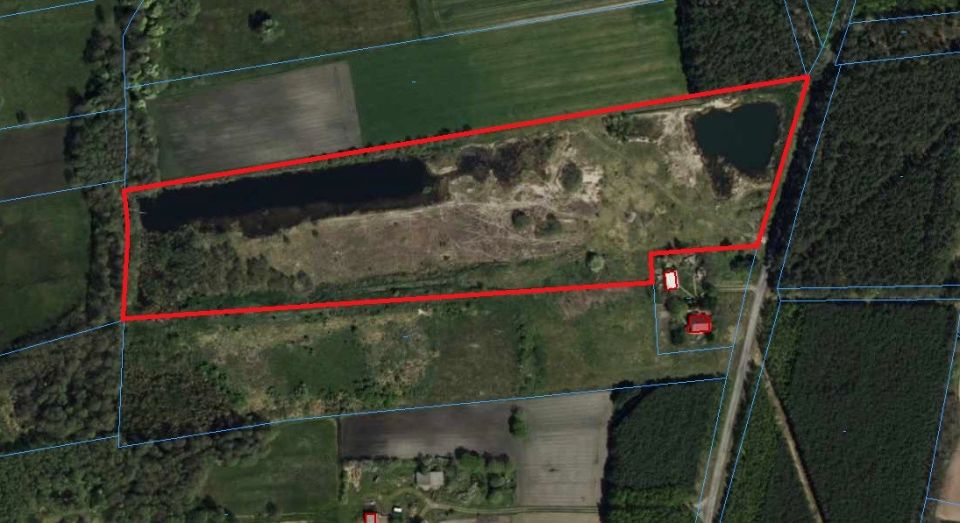 Działka inwestycyjna Stare Rybitwy