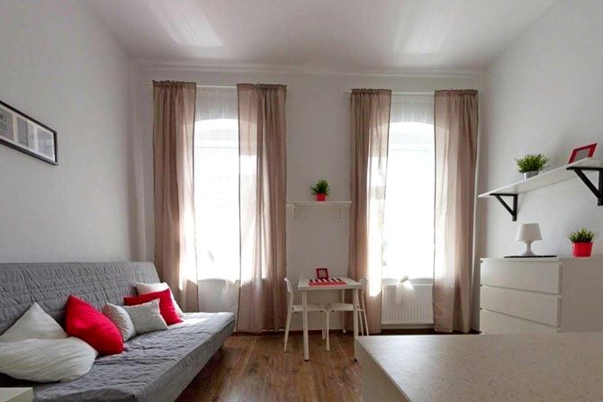 Wynajmę Mieszkanie Łódź - 22 m²