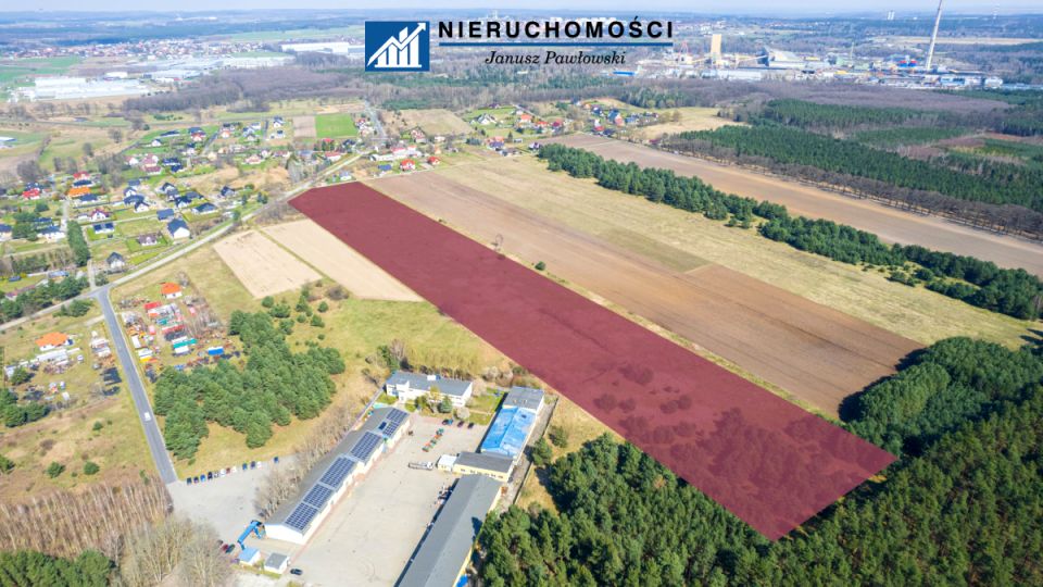 Działka przemysłowa Sobin sprzedam