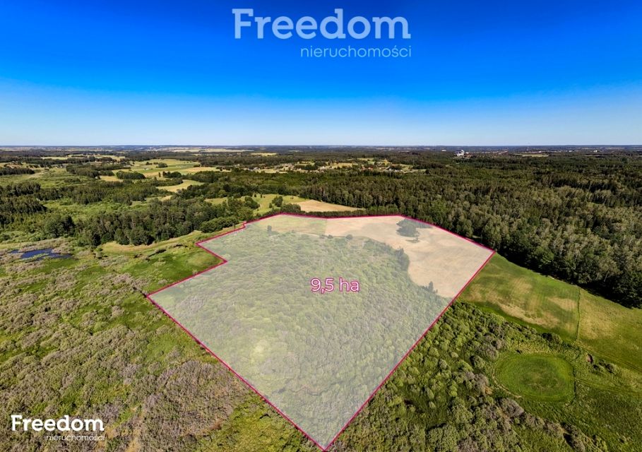 Działka rolna Mrągowo