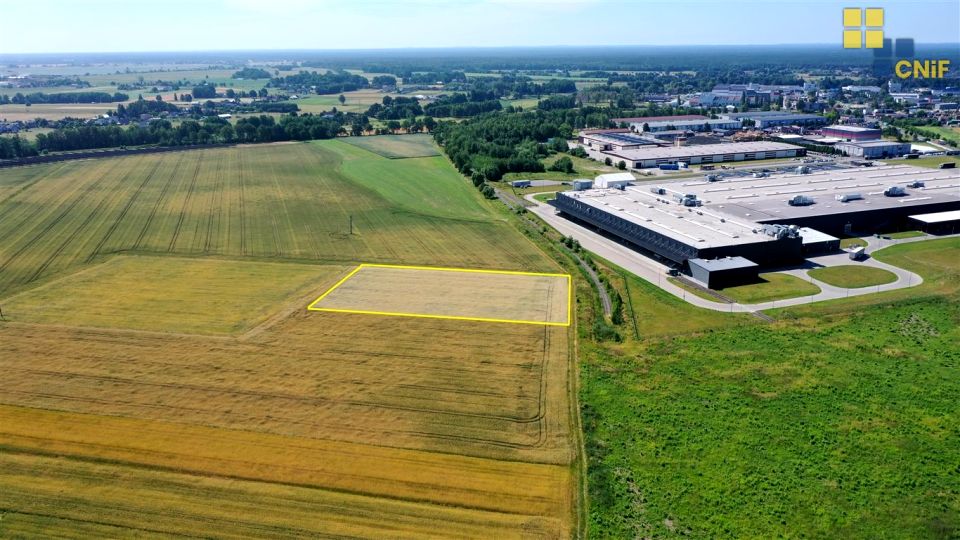 Działka usługowa Lubliniec