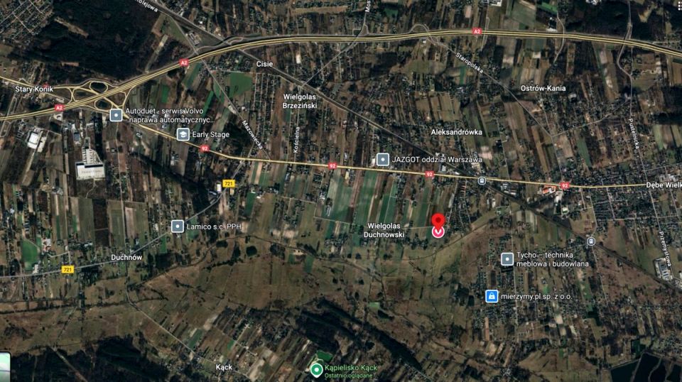 Działka budowlana Wielgolas Duchnowski