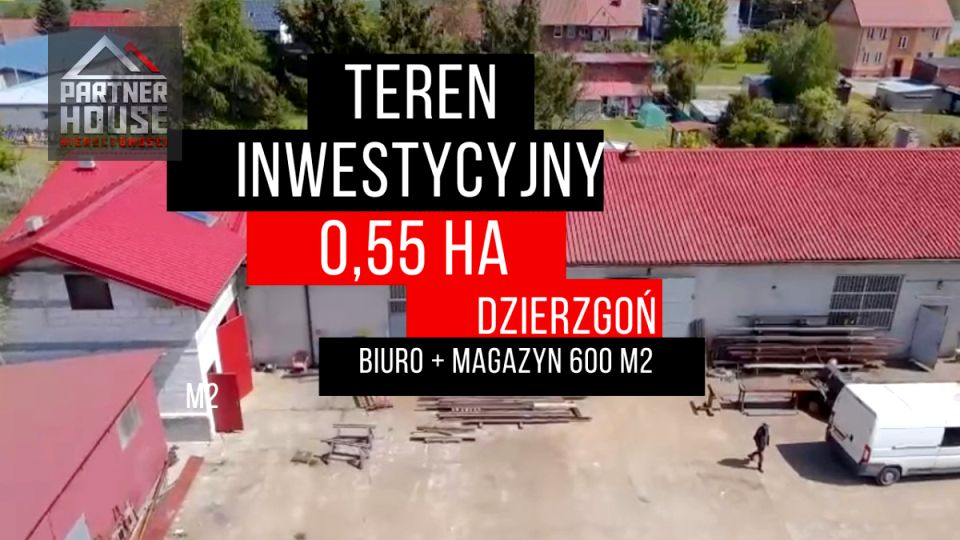 Działka przemysłowa Dzierzgoń