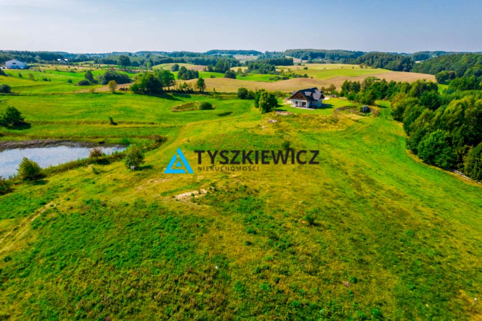 Działka przy lesie