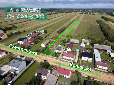 Działka usługowa Stary Koniecpol