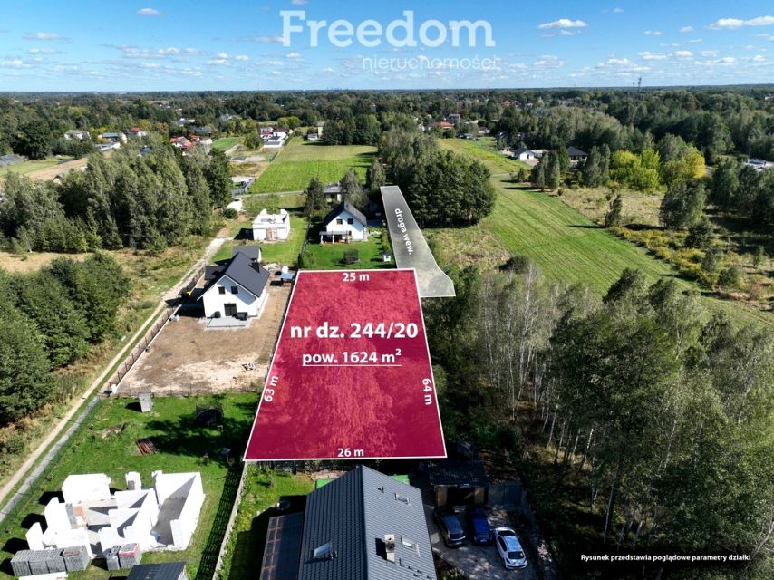 Działka budowlana Jaktorów-Kolonia