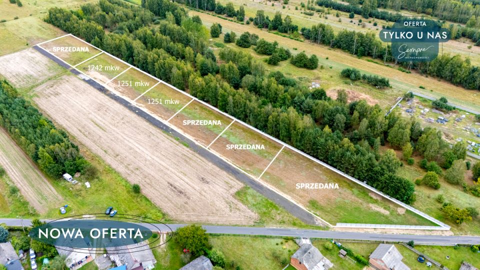 Działka budowlana Rembieszów