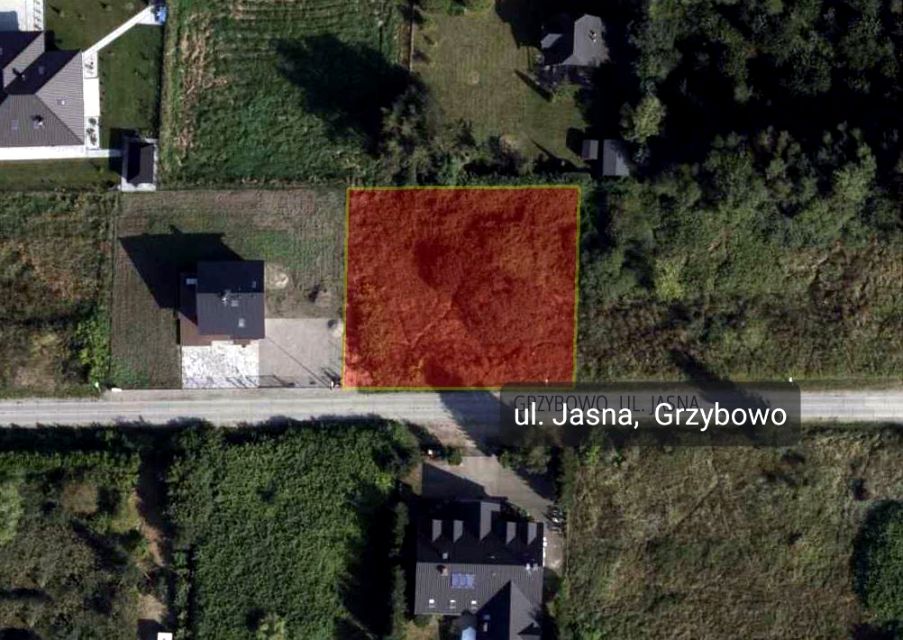 Działka budowlana Grzybowo