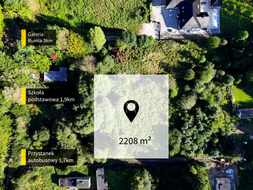 Działka nad jeziorem