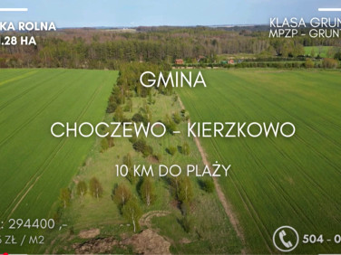 Działka rolna Choczewo