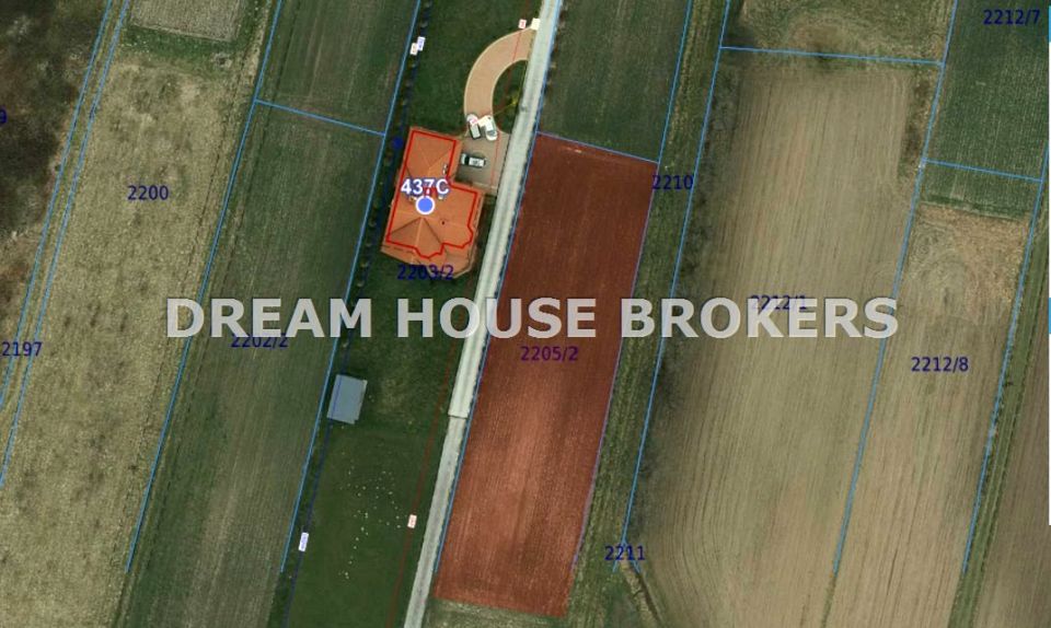 Pusta działka Skrzyszów