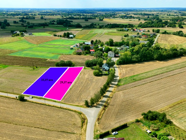 Działka przy lesie