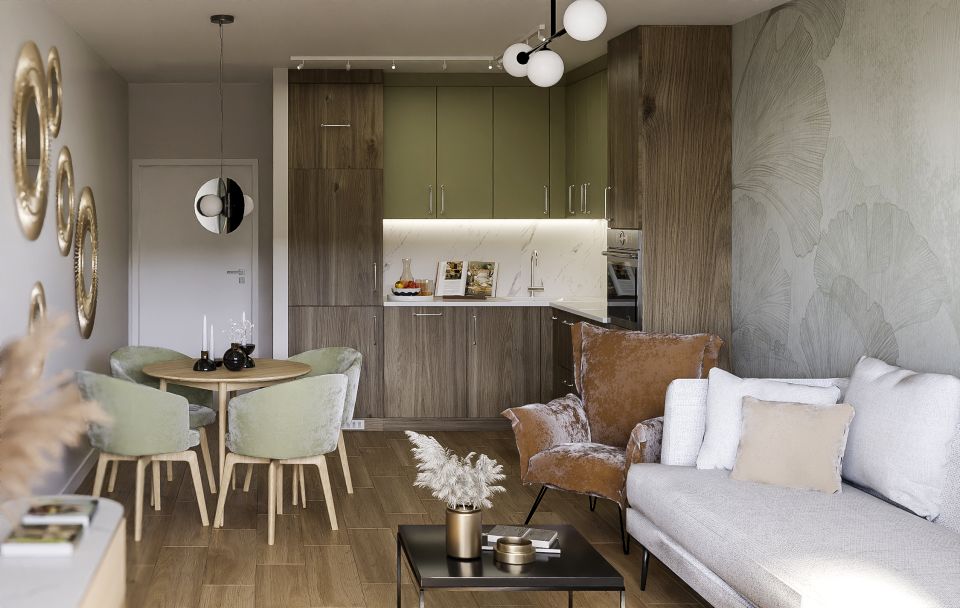 Mieszkanie przy lesie