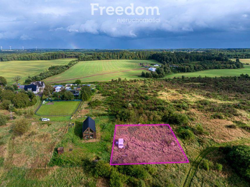 Ogrodzona działka Mierzyno