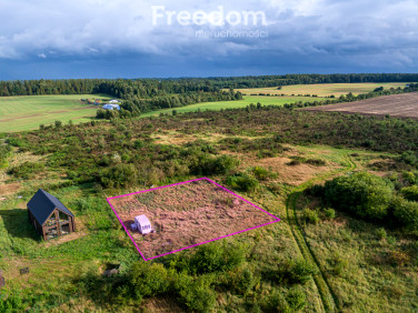 Ogrodzona działka sprzedam