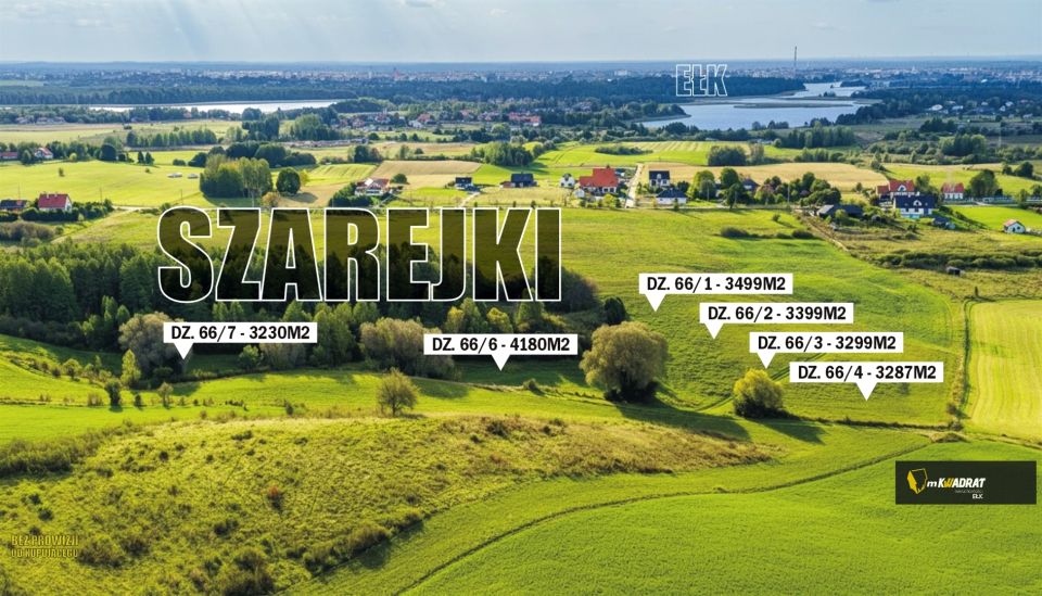 Pusta działka Szarejki