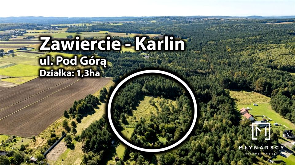 Pusta działka Zawiercie