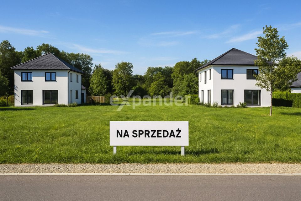 Działka budowlana Księginice