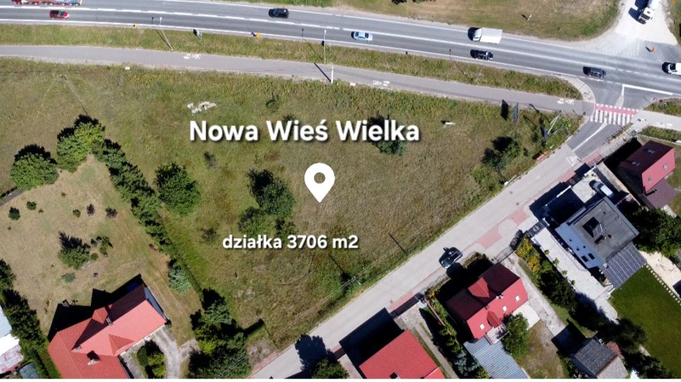 Działka Nowa Wieś Wielka