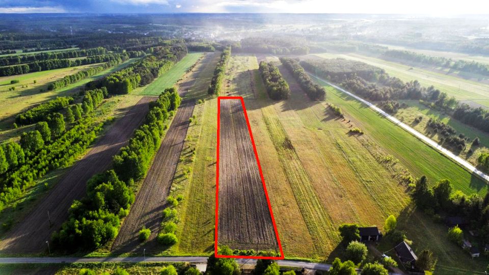 Działka budowlana Ostrowy nad Okszą