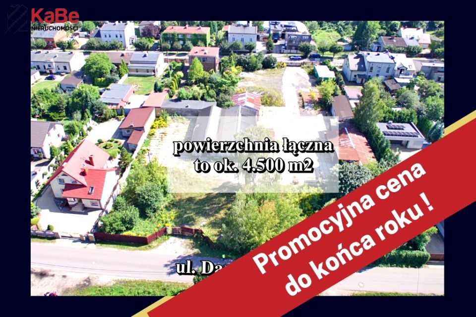 Ogrodzona działka sprzedam