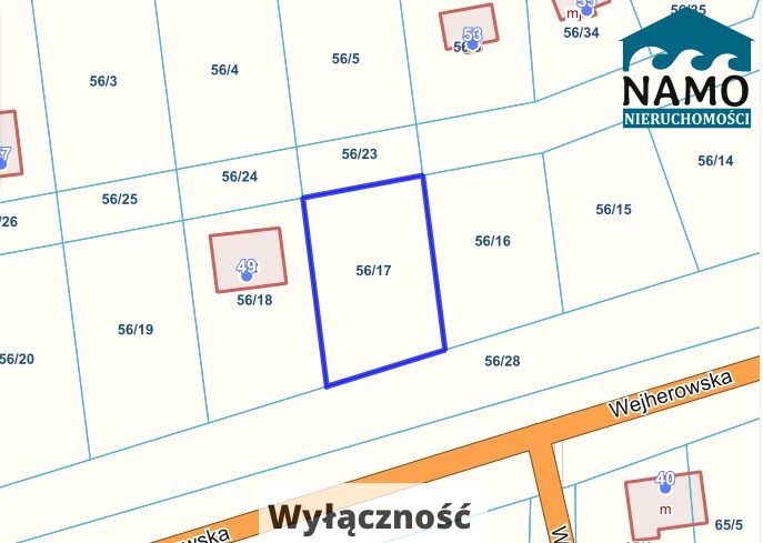 Działka budowlana Kostkowo