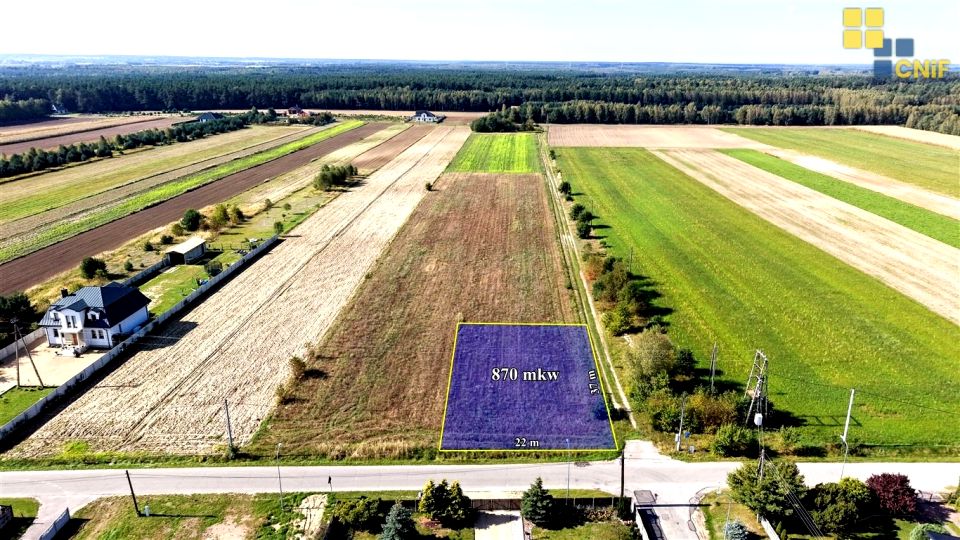 Działka budowlana Mazówki