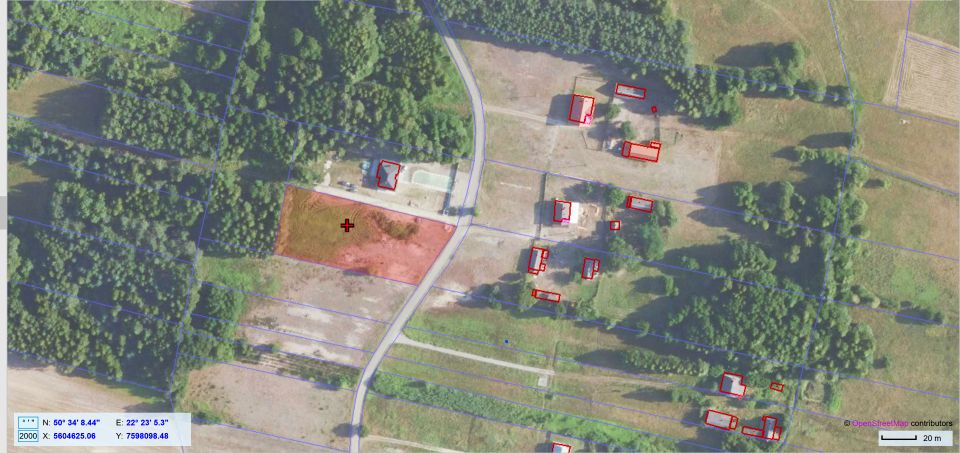 Działka Majdan Golczański