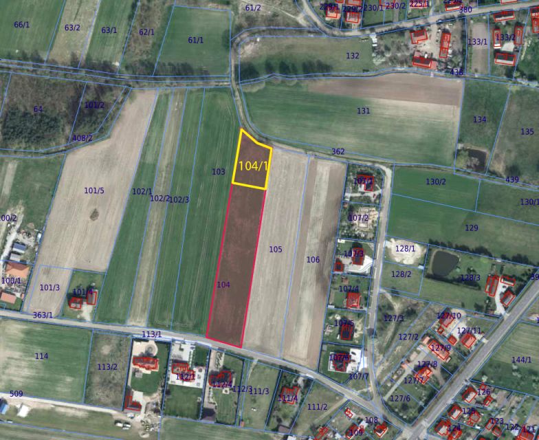 Działka budowlano-rolna Świętoszyn