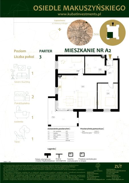 Mieszkanie Północ, ul. Makuszyńskiego 45