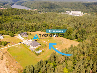 Działka przy lesie