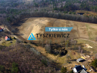 Działka przy lesie