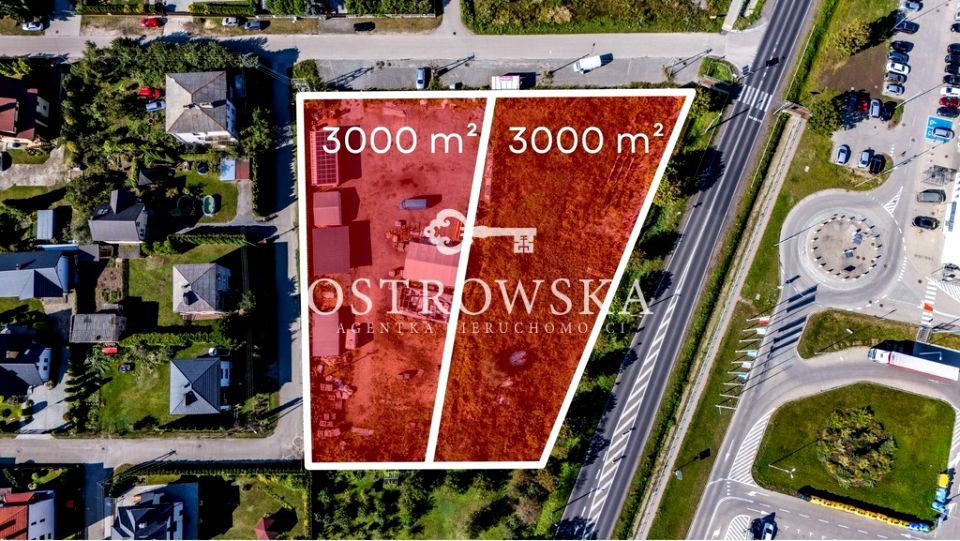 Działka usługowa Chrzanówek