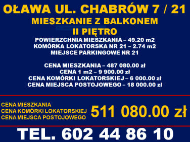 Mieszkanie Oława sprzedaż