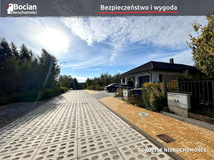 Działka przy lesie
