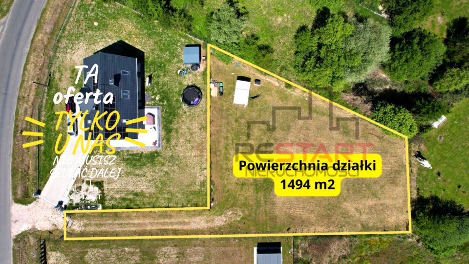 Działka budowlana Władków
