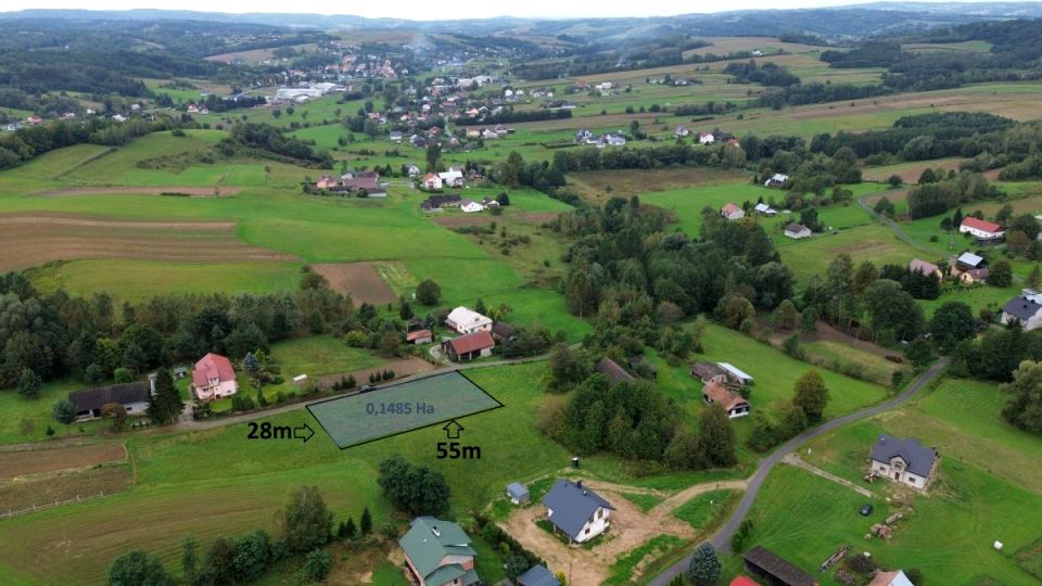 Działka budowlana Wielopole Skrzyńskie