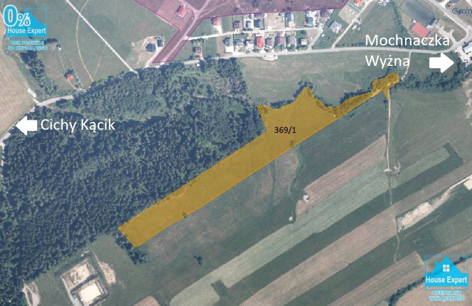 Pusta działka Mochnaczka Wyżna