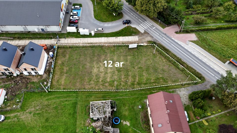 Działka usługowa Rzeszów