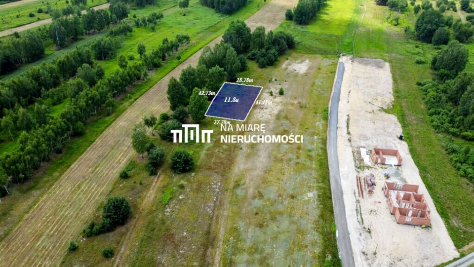 Działka budowlana Trzeboś