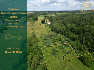 Działka rekreacyjna Włoszczowice