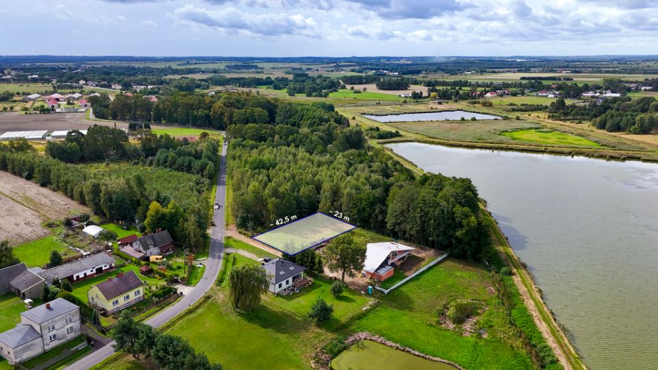 Działka rolna Kopiec