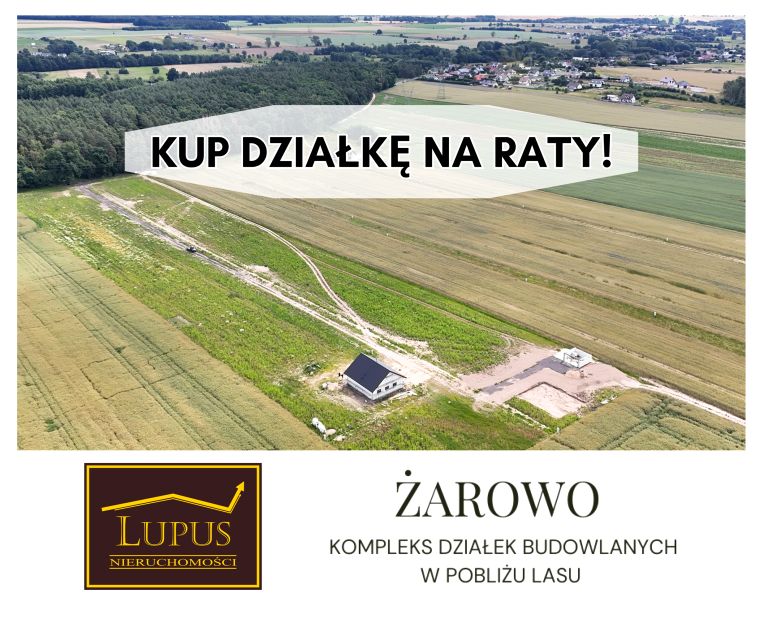 Działka budowlana Żarowo