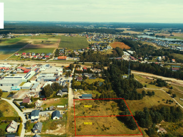 Działka usługowa Kiełpino
