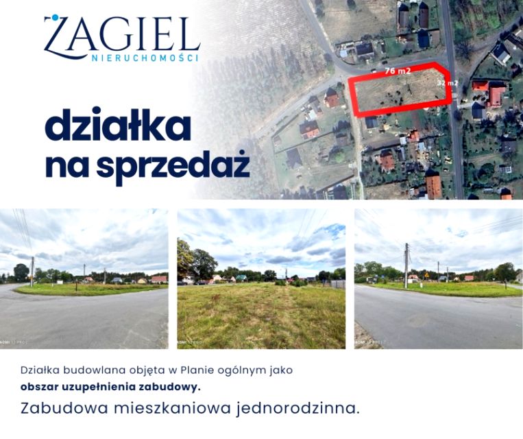 Działka budowlana Sowno