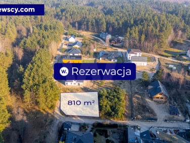Działka przy lesie